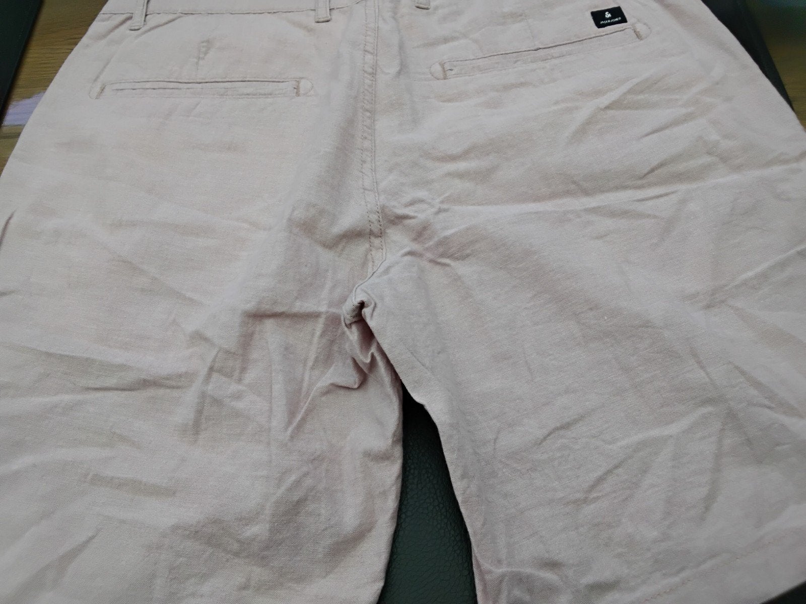 linnen herenschort, Kleding | Heren, Broeken en Pantalons, Ophalen, Maat 48/50 (M), Beige, Jack  jones