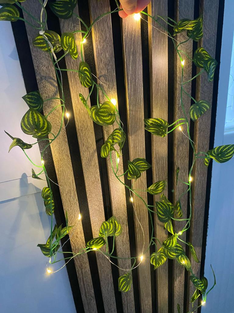 Tropische LED slinger groen - 2 meter - 20 LED’s  - nieuw, Ophalen, Zo goed als nieuw, Led