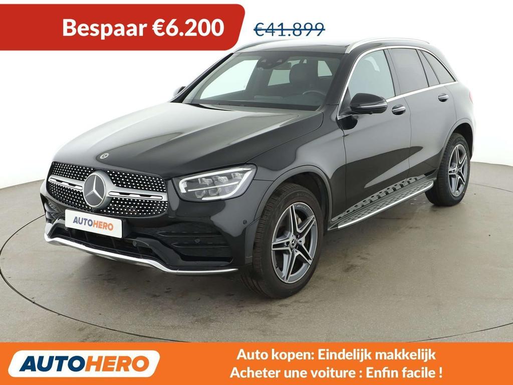 Mercedes-Benz GLC 300 GLC 300de 4Matic AMG Line, Autos, Cuir, Achat, 48 g/km, Noir