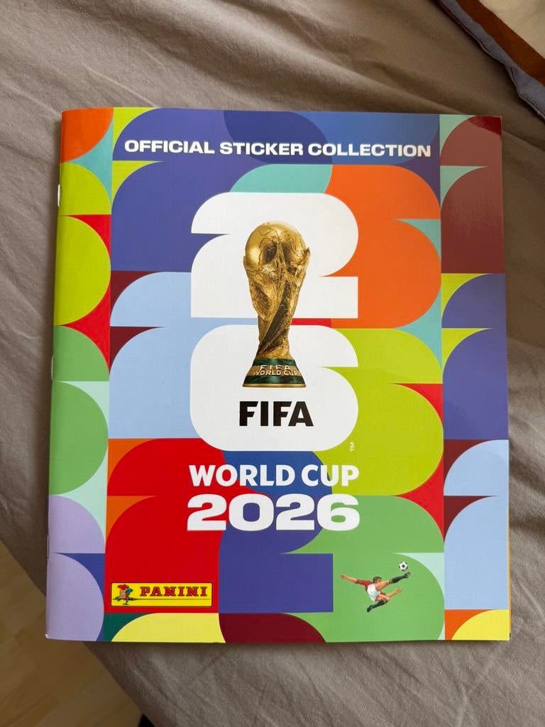 Panini stickers wk26, Verzenden, Zo goed als nieuw, Sticker