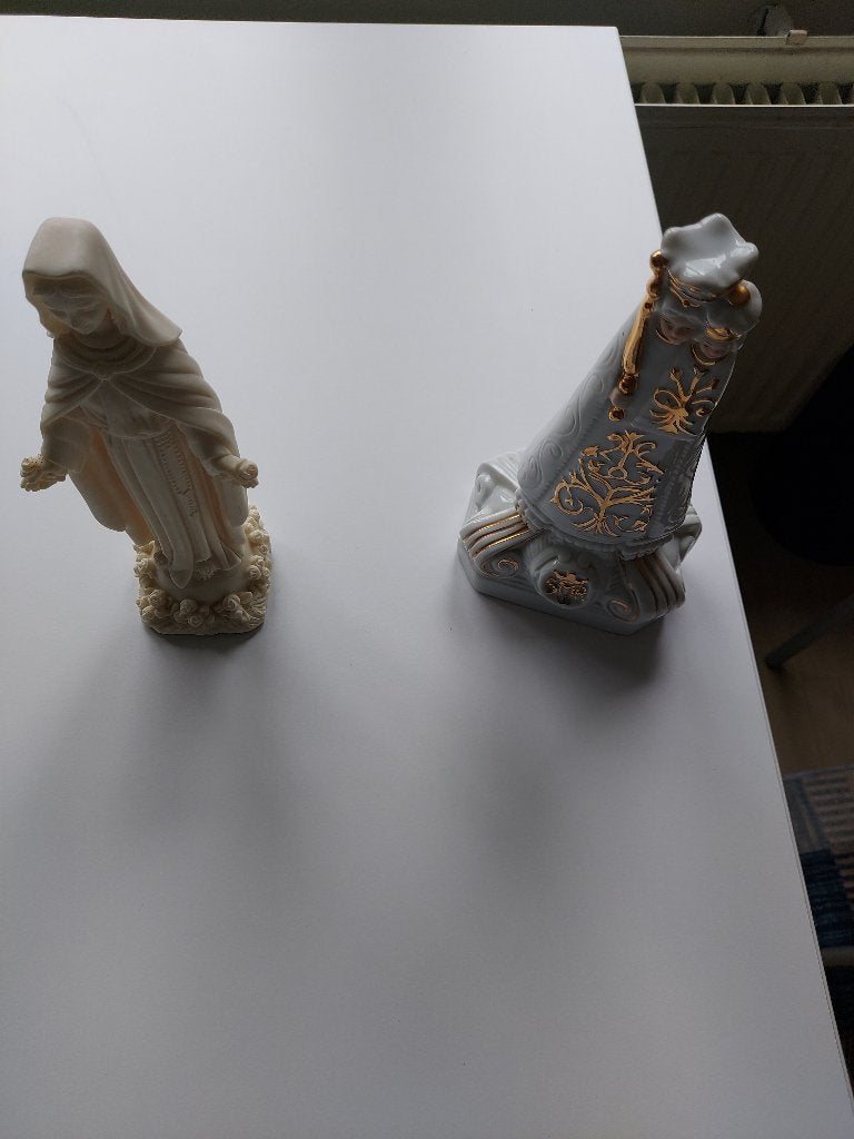 Heiligen beeldjes, Antiek en Kunst, Antiek | Religieuze voorwerpen, Ophalen of Verzenden