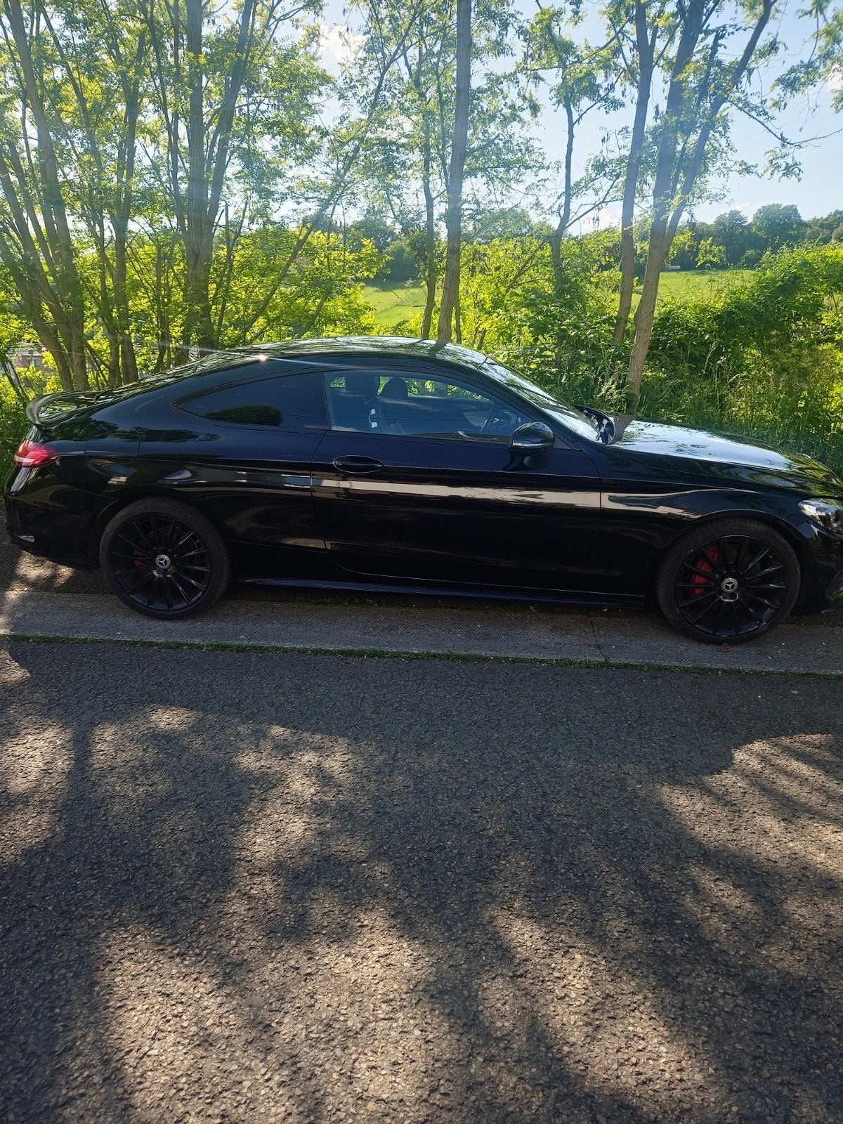 C220D coupé automatique 149000 km *PRÊTE À IMMATRICULATION*, Autos, Série 200, Euro 6, Noir, Diesel