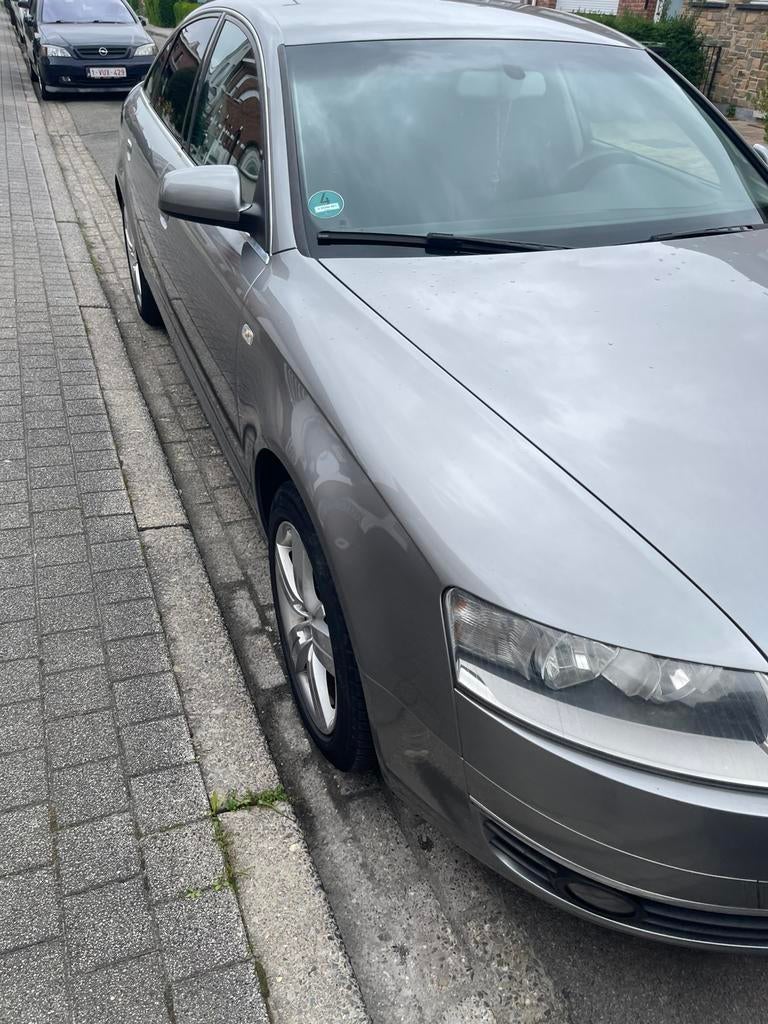 Audi A6 v6 GPL Essence 2006, Autos, Argent ou Gris, Achat, 750 kg, 6 cylindres
