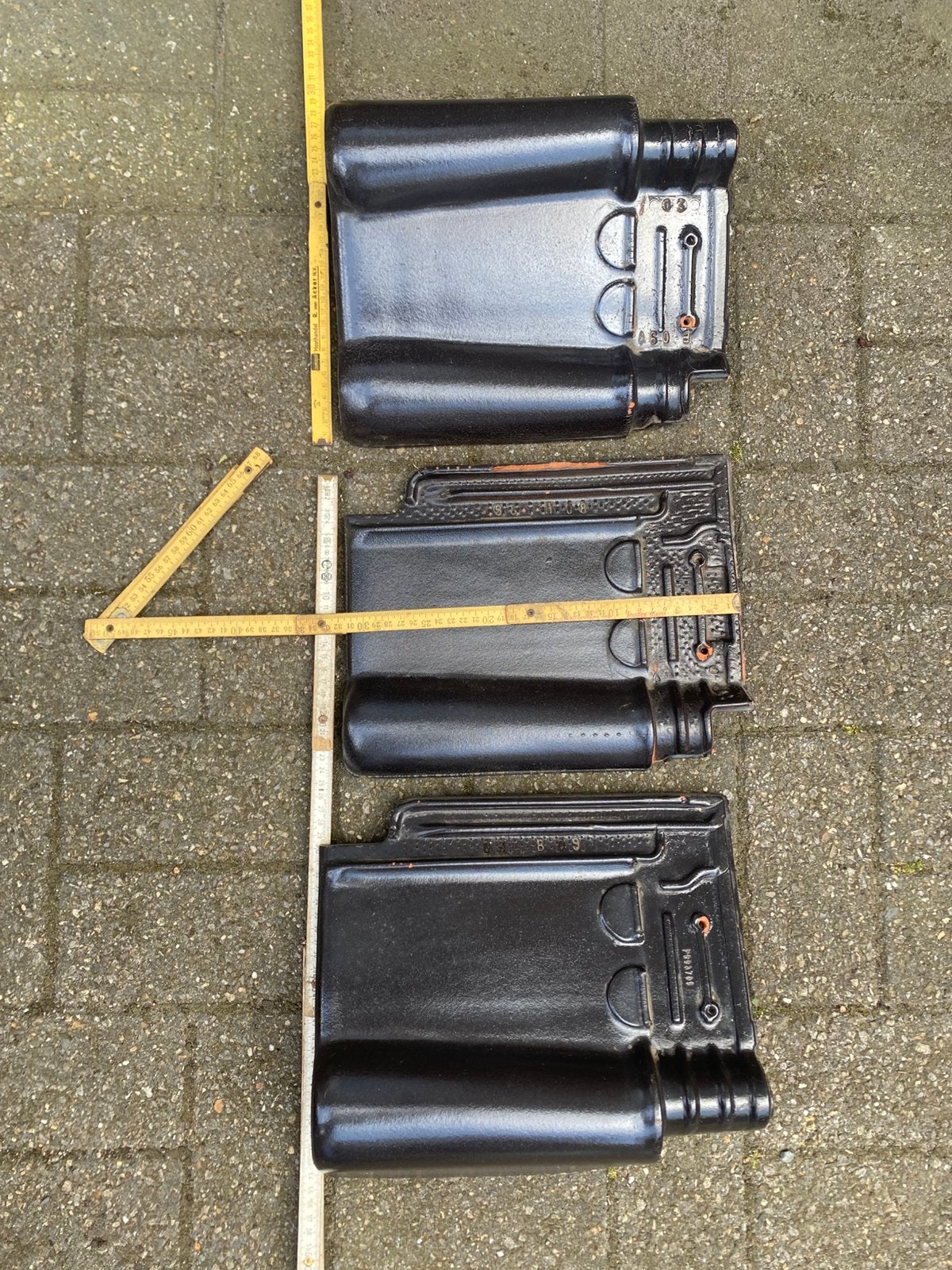 Pottelberg pannen, Ophalen, Zo goed als nieuw
