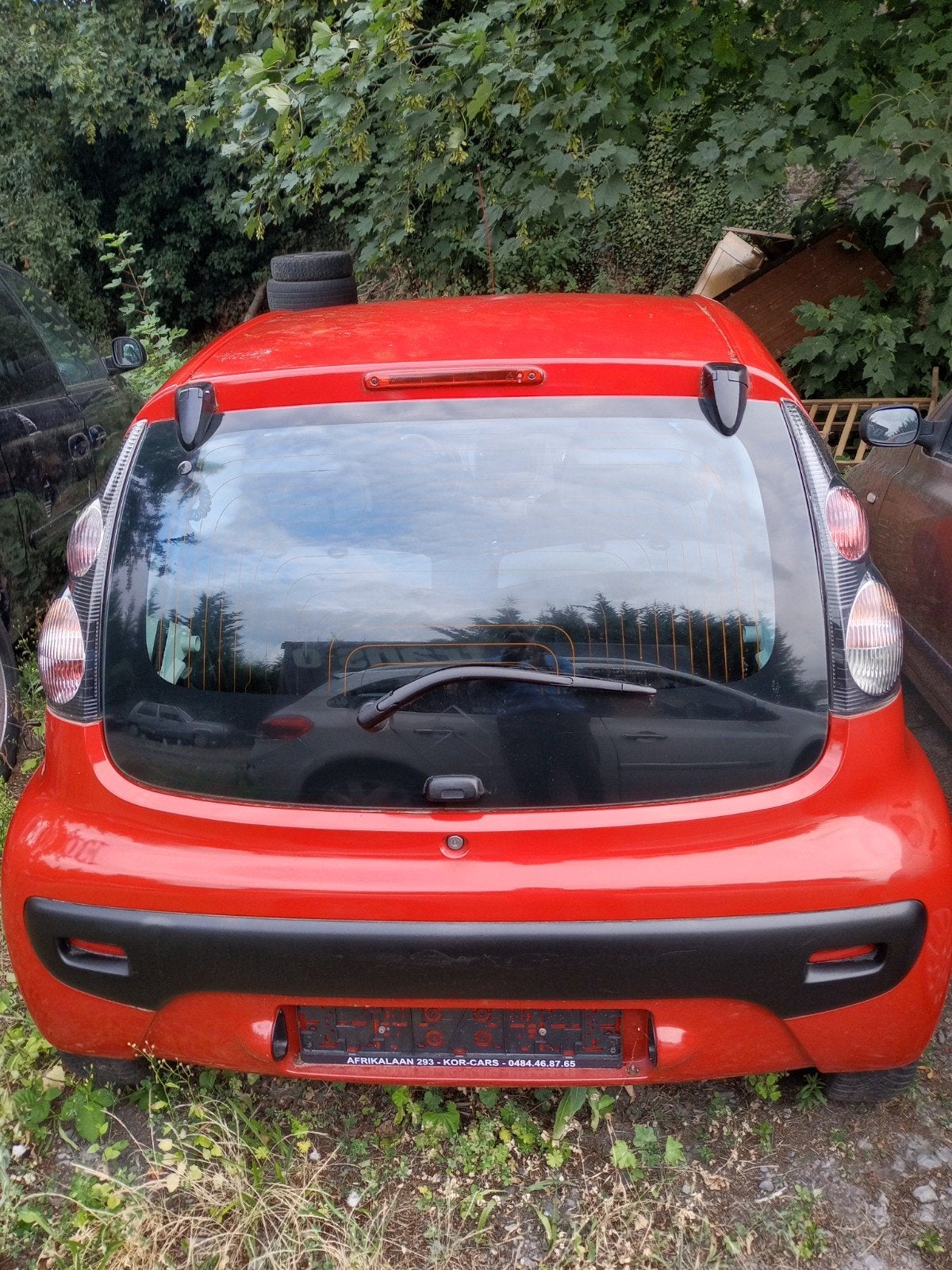 Citroen C1 2006 essence 1L écran car play multimédia 160km, Autos, Rouge, Achat, Boîte manuelle, C1