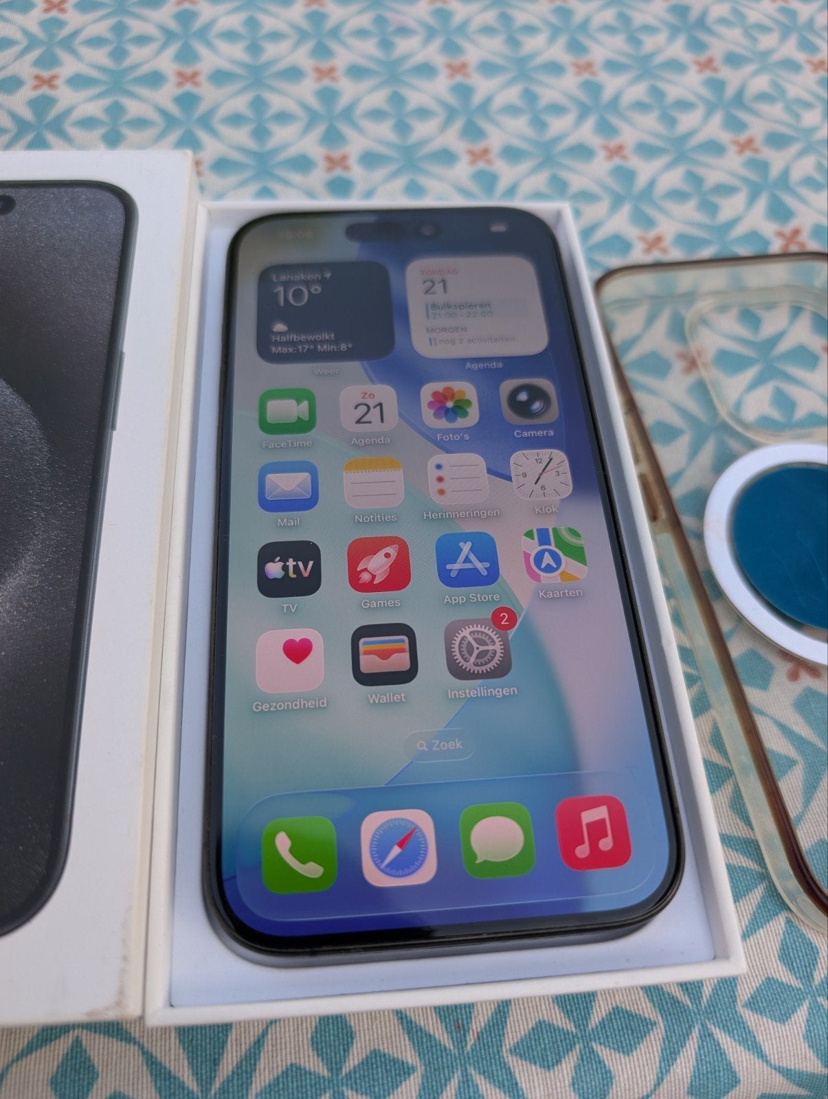 iPhone 15 pro 256 Go, très bon état, Télécoms, Téléphonie mobile | Apple iPhone, 256 GB, Enlèvement ou Envoi, Comme neuf, Sans simlock