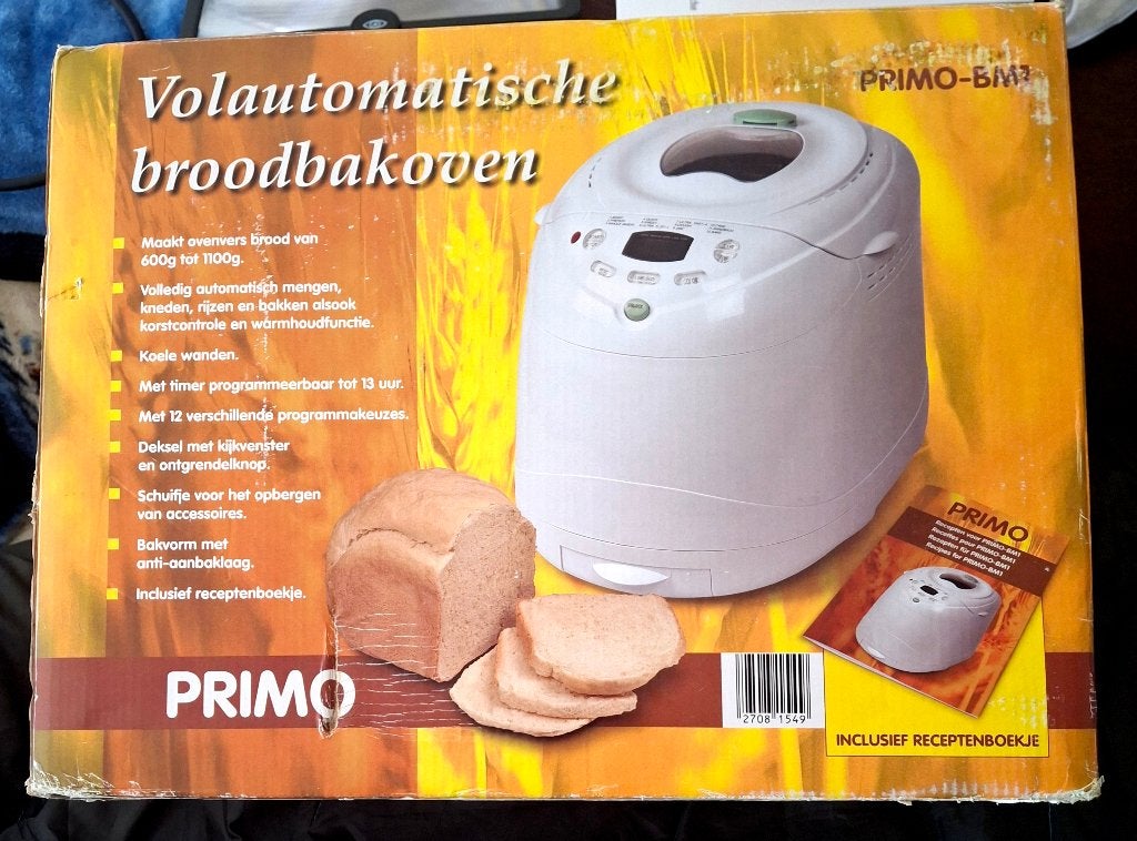 Broodmachine Nieuwstaat, Electroménager, Neuf, 800 à 1200 grammes de pâte, Enlèvement, Avec minuteur