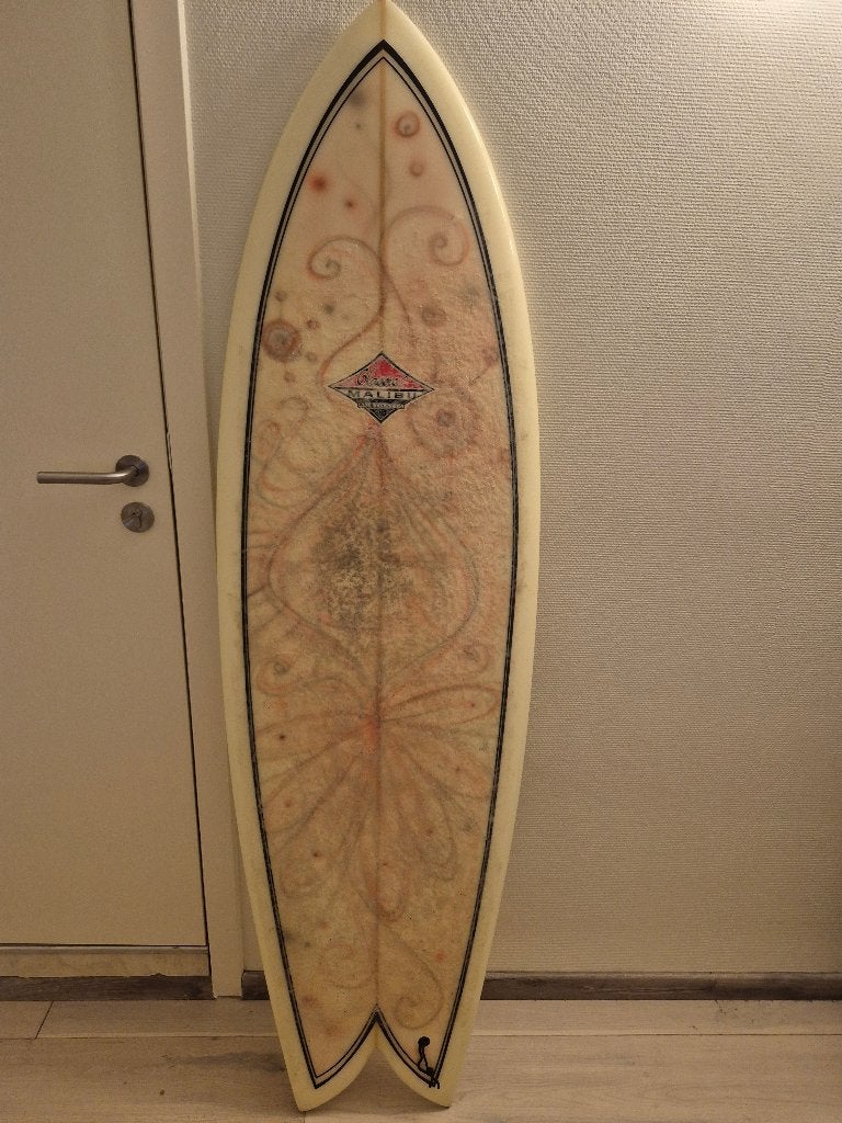 planche de surf, Watersport en Boten, Golfsurfen, Ophalen, Zo goed als nieuw, Fish, Met vinnen