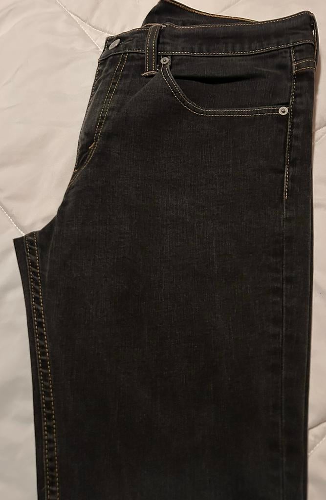 511 Levi’s jeans heren maat 34/30 zwart/grijs, Kleding | Heren, Ophalen of Verzenden, Zo goed als nieuw, Grijs