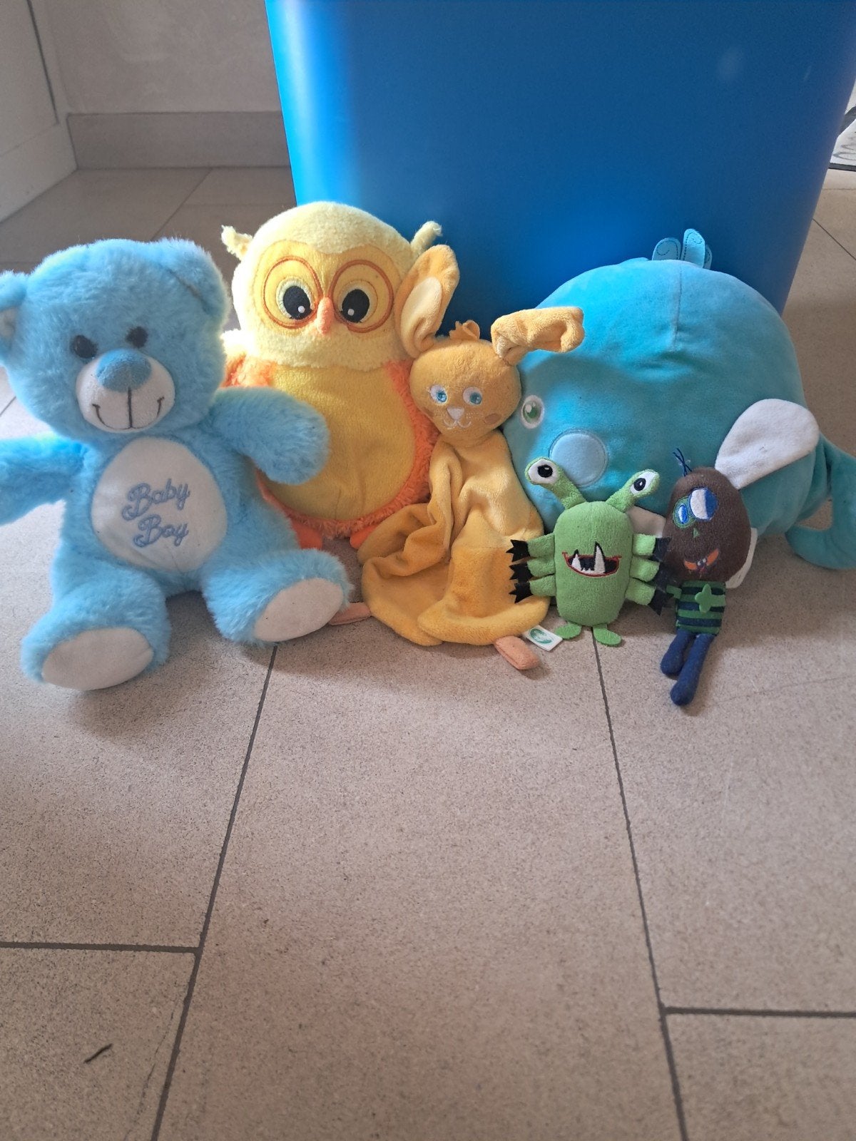 6 leuke knuffels voor jou of een vriend zijn baby, Ophalen, Overige karakters, Overige typen, Zo goed als nieuw