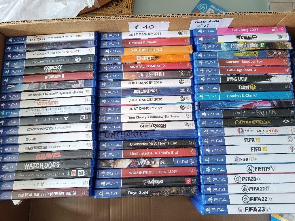 70 tal diverse PS4 spelletjes in nieuwe staat alle genres, Games en Spelcomputers, Games | Sony PlayStation 4, Ophalen of Verzenden
