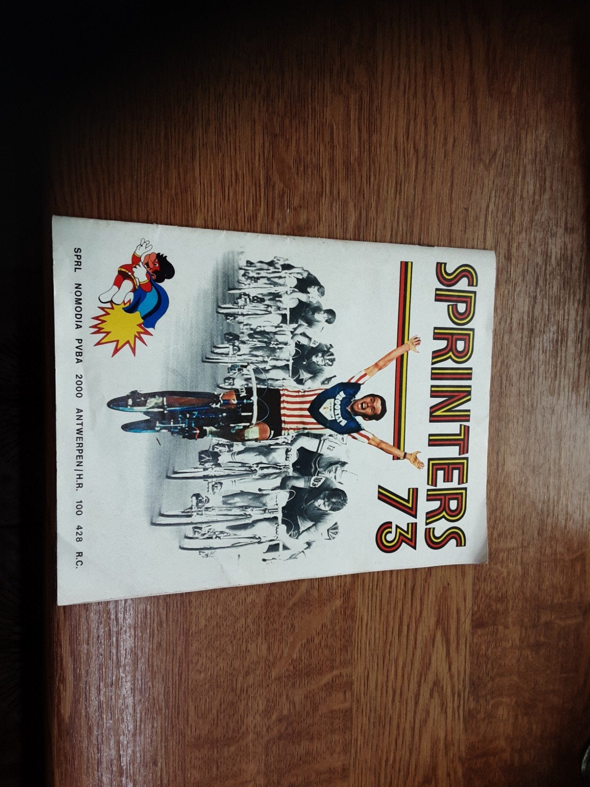 L'album Sprint Sprinters 73 de Panini est terminé, Enlèvement ou Envoi