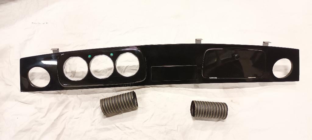 dashbord ZWART GELAKT 3 tellers Classic Mini, Auto-onderdelen, Dashboard en Schakelaars, Ophalen, Nieuw, Austin