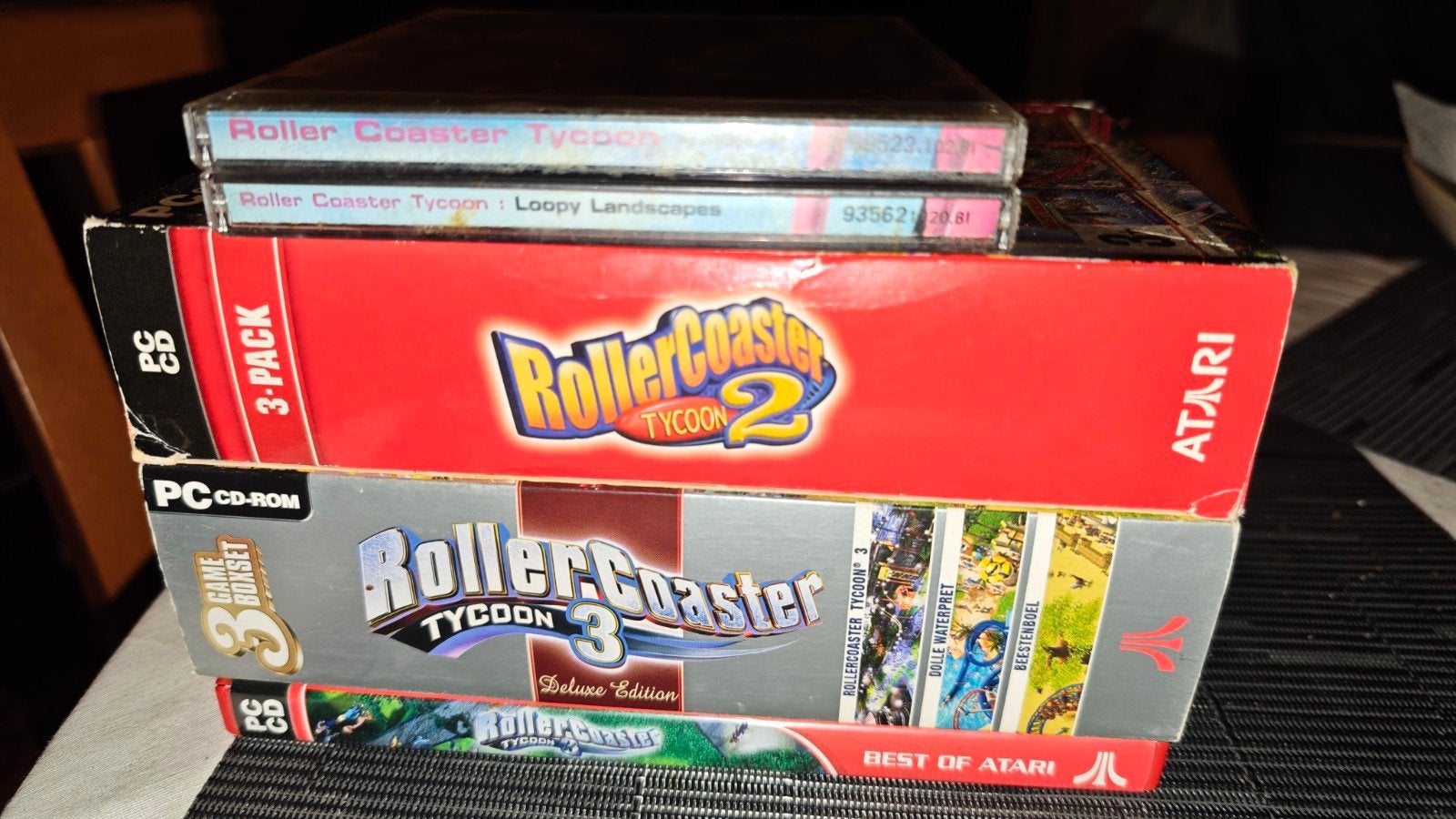 Rollercoaster Tycoon collectie, Games en Spelcomputers, Gebruikt, 1 speler, Ophalen of Verzenden, Vanaf 3 jaar