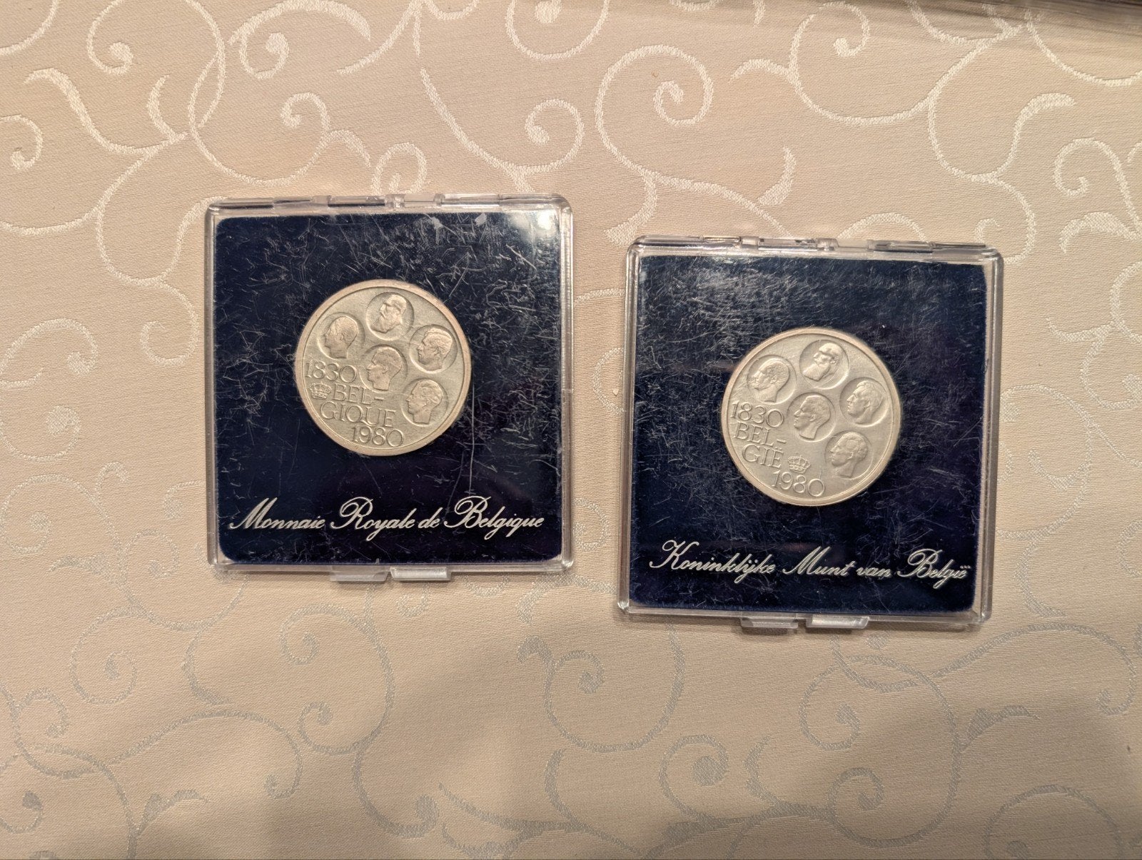 Monnaie Royale de Belgique Nl et Fr, Enlèvement