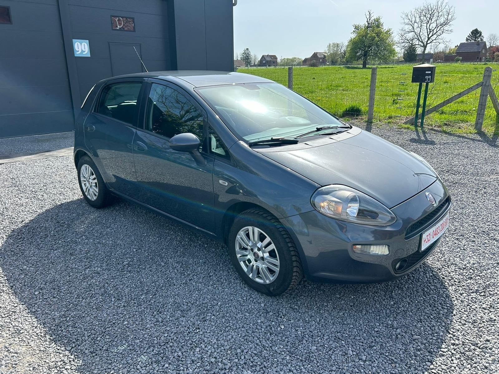 Fiat Punto 1.2 Essence 2014 Euro 6 118000km DISTRIBUTION OK, Achat, Entreprise, 5 portes, Verrouillage central