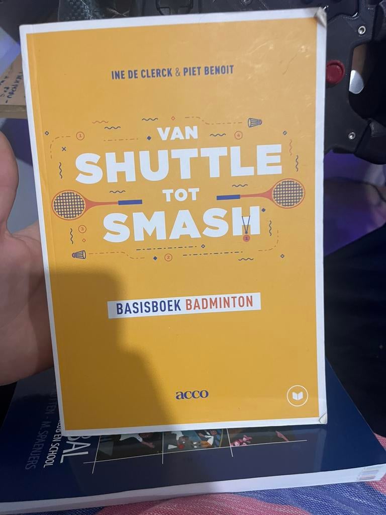 Van shuttle tot smash basis boek batminton, Ophalen of Verzenden, Nieuw