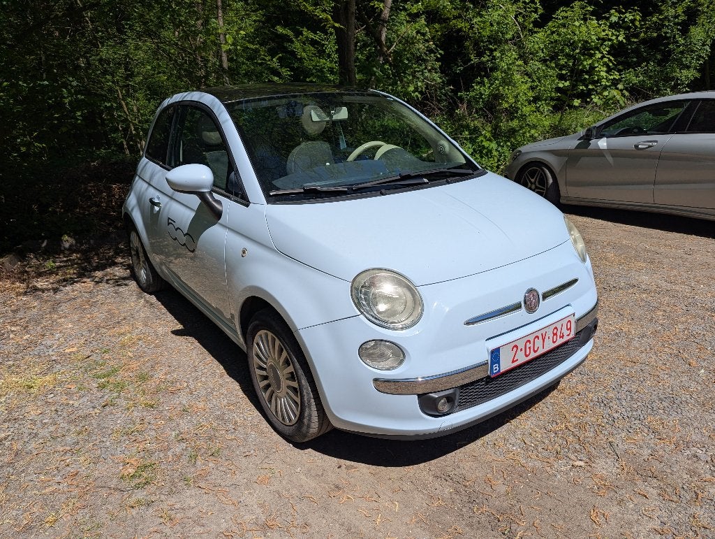 Fiat 500 1.4 Lounge, 2007, Autos, Euro 5, 1370 kg, Boîte manuelle, Particulier