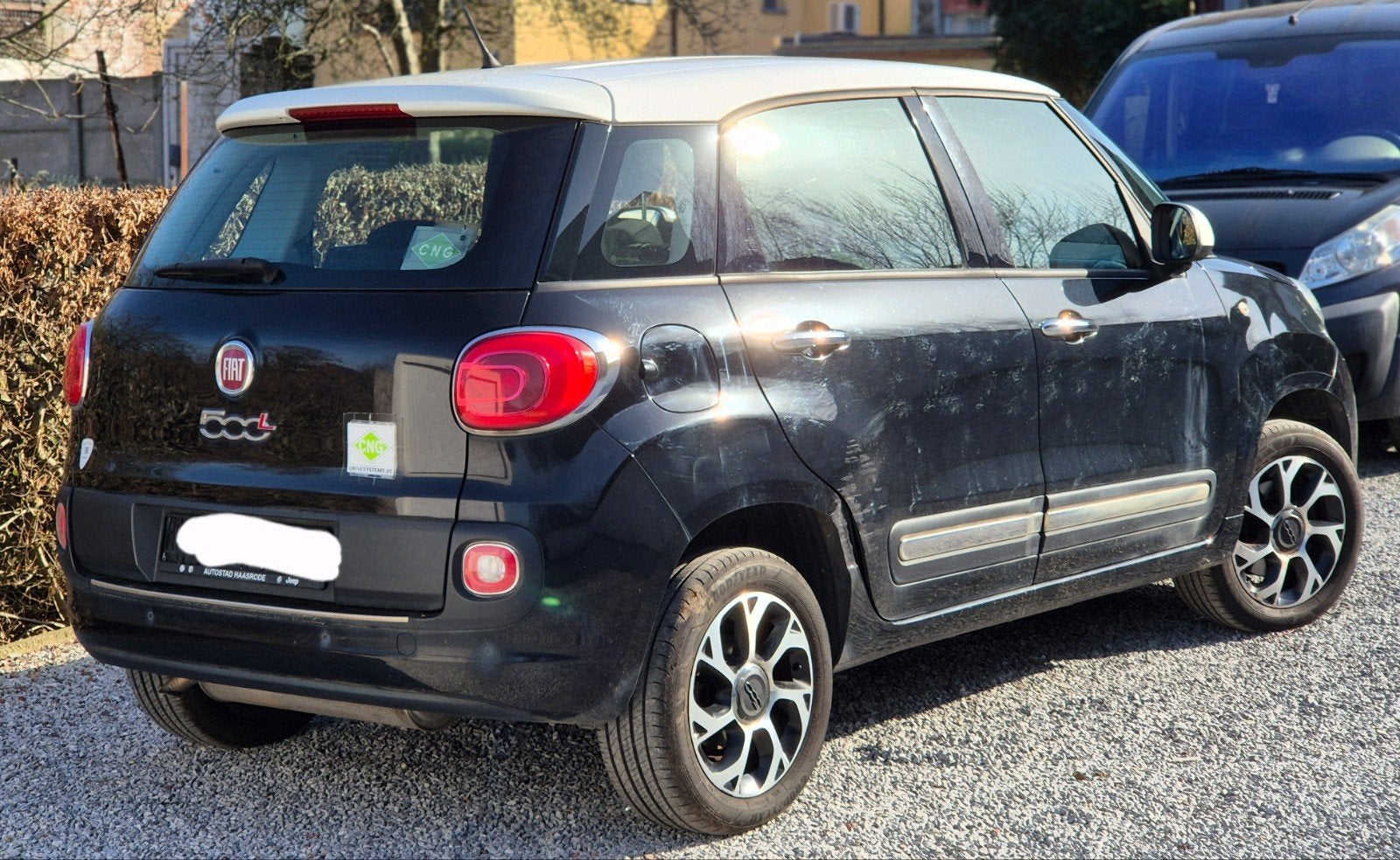 Fiat 500L CNG BENZ 1prop clima 2017.180mkm ctok 5500€, Autos, Cuir, Euro 6, Boîte manuelle, 5 portes