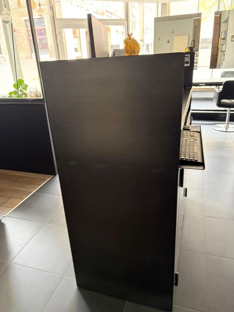 Stalen toog op maat – ideaal voor kapsalon of winkel, Ophalen, Gebruikt, Overige typen, Receptie of Entree