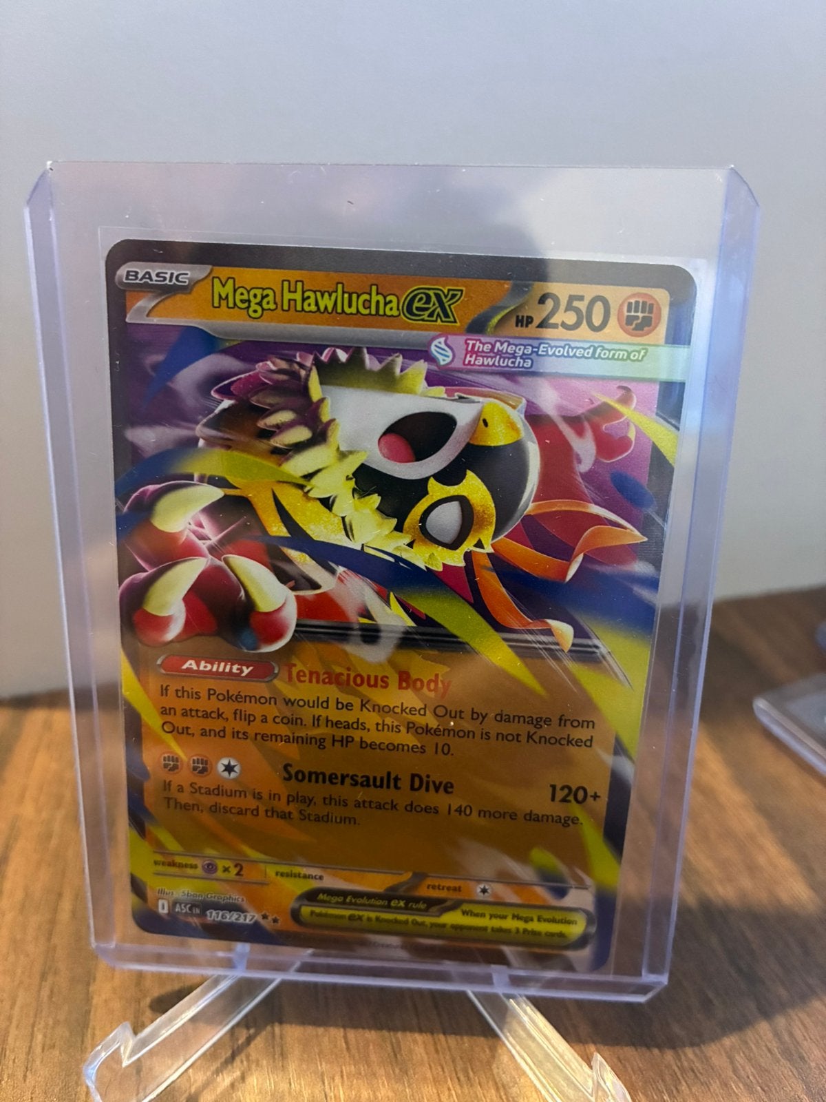 Pokemon mega hawlucha ex ascended heroes, Ophalen of Verzenden, Booster