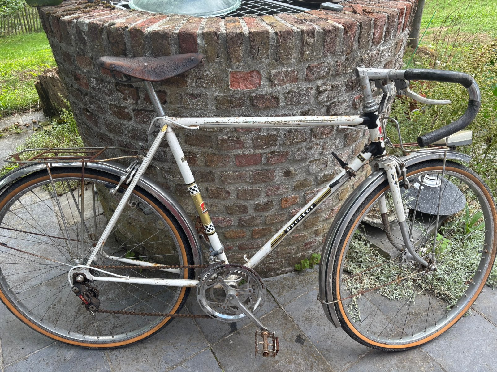 Retro koersfiets peugeot, Fietsen en Brommers, Ophalen