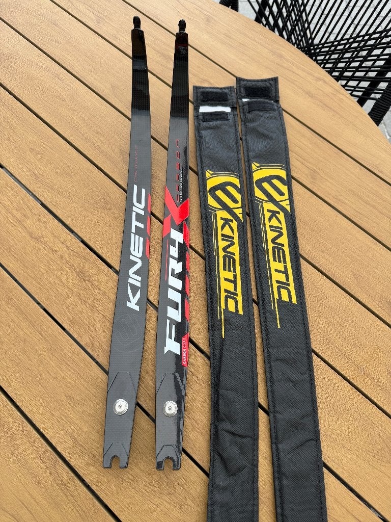 Kinetic Fury X latten 68-38, Sport en Fitness, Handboogschieten, Ophalen of Verzenden, Zo goed als nieuw, Recurveboog