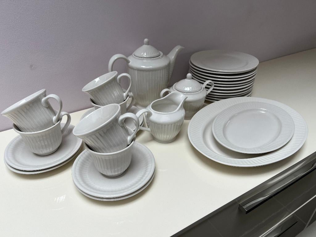 Koffieservies, Ophalen