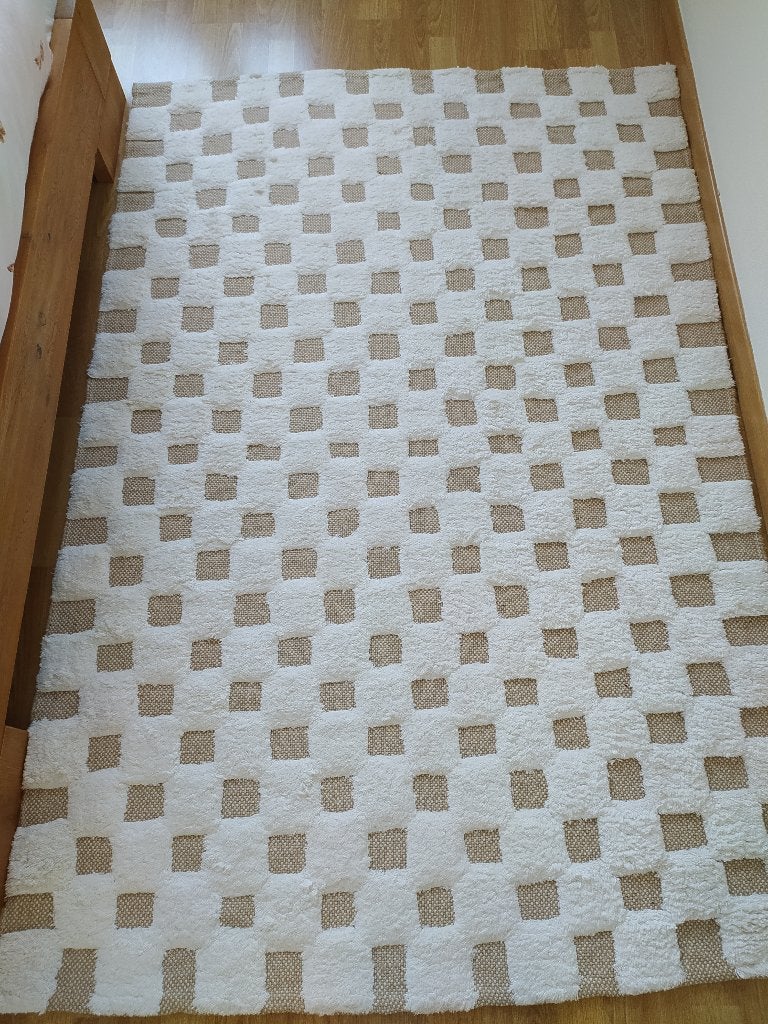 Tapis 185/125 cm, Maison & Meubles, 150 à 200 cm, Beige, 100 à 150 cm, Enlèvement