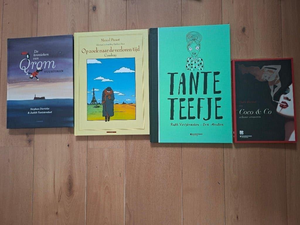 4 boeken voor.4 euro, Ophalen of Verzenden