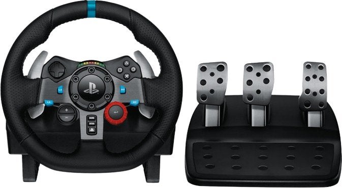 Volant Logitech G29 (PS5/PS4/PC) + Pédalier (sous garantie), Ophalen of Verzenden, Zo goed als nieuw, PlayStation 5