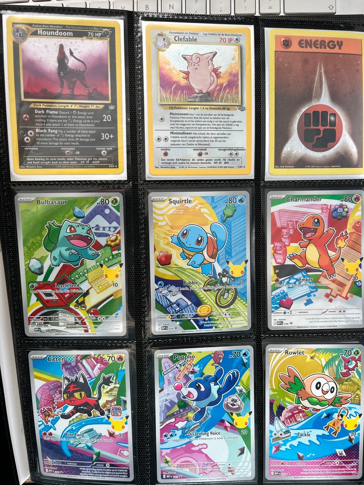 Vintage Pokémon collectie - losse verkoop of, Ophalen of Verzenden, Zo goed als nieuw, Meerdere kaarten, Foil
