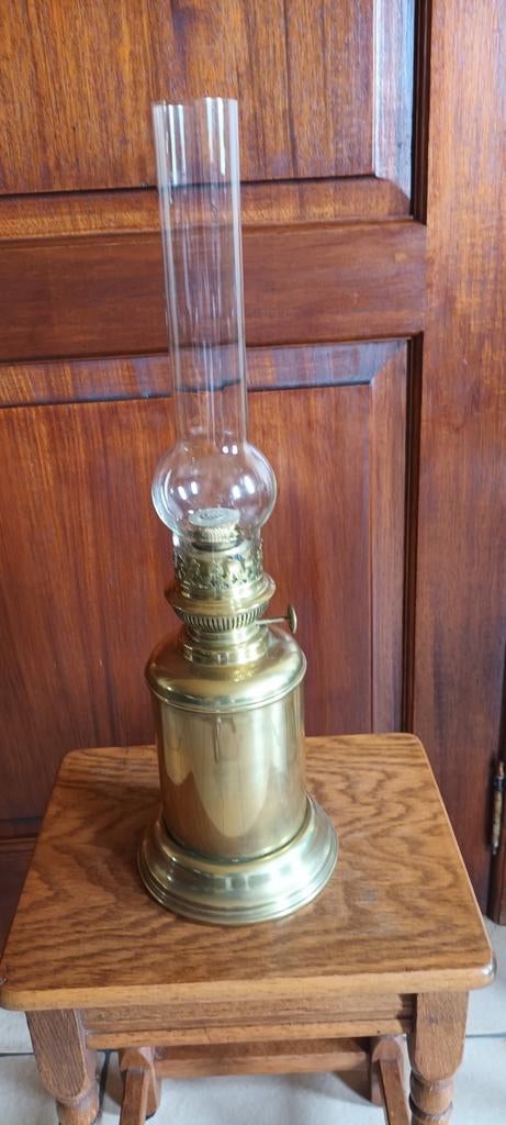 Olielamp 50cm hoog, Antiek en Kunst, Ophalen