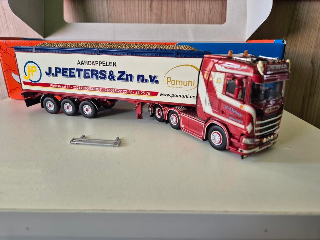 Tekno model J.Peeters scania, Enlèvement ou Envoi, Comme neuf, Bus ou Camion, Tekno