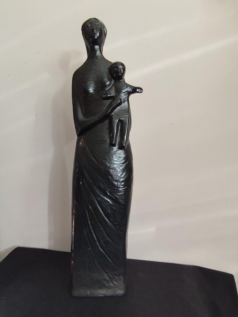 Amphora - Vandeweghe - xl beeld, Antiek en Kunst, Antiek | Keramiek en Aardewerk, Ophalen of Verzenden