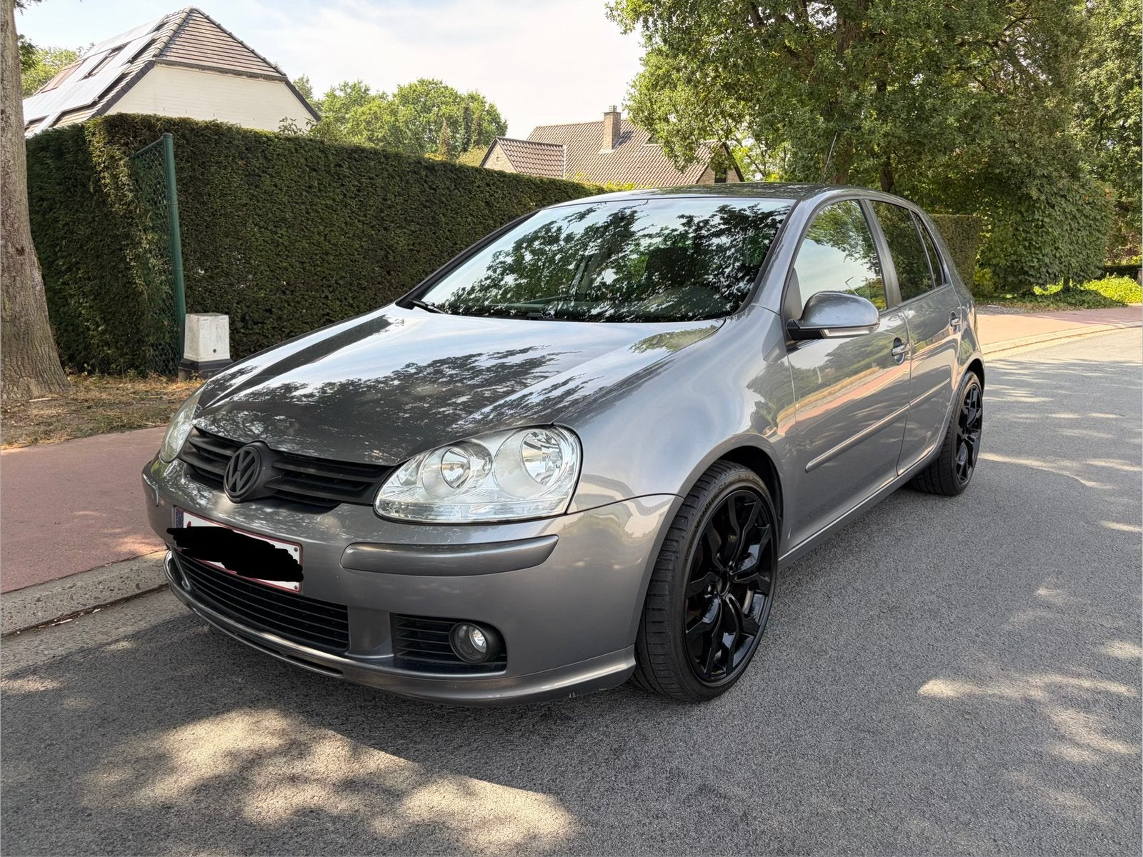 VW Golf 5 1.9TDI, 2e eigenaar, 162000km, zeer nette staat, Autos, Volkswagen, Achat, Boîte manuelle, Noir, 5 portes