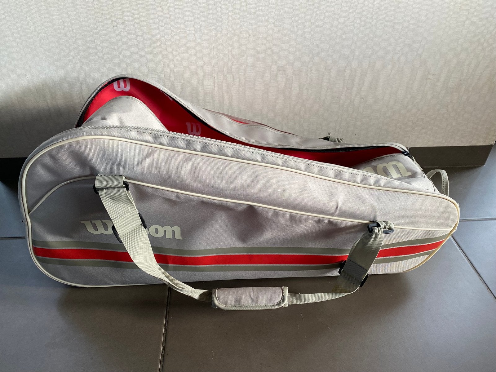 Tennistas Wilson Team 6-Pack Racket Bag, Ophalen, Nieuw, Tas, Wilson