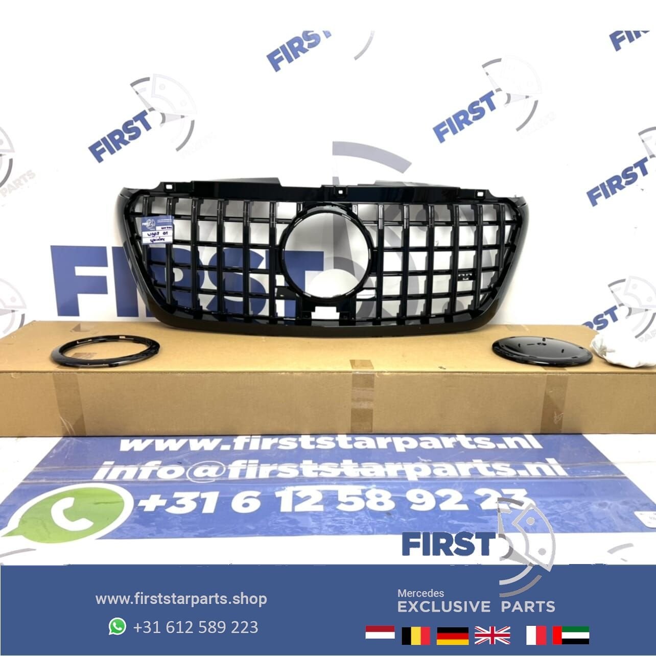 W907 AMG PANAMERICANA GT VOORBUMPER GRIL Mercedes SPRINTER 9, Gebruikt, -, Ophalen of Verzenden, -