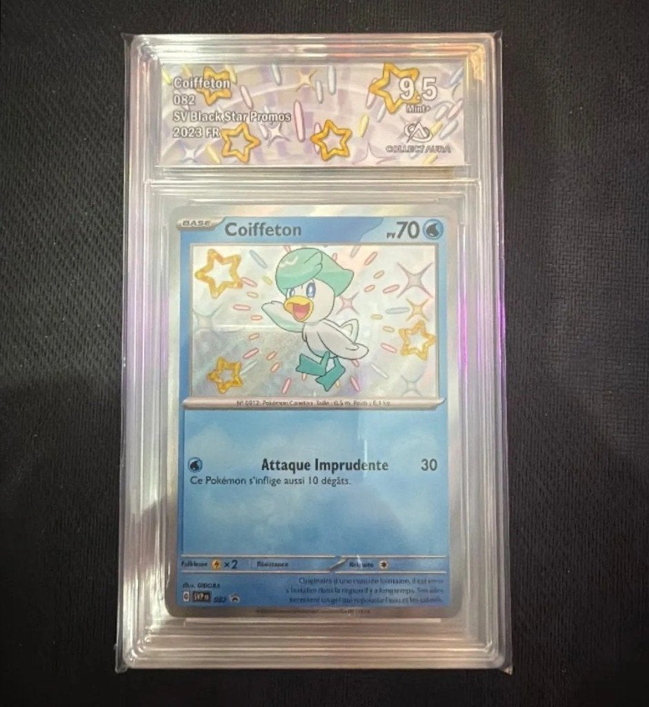 Coiffeton SV082 CA9.5 FR (carte gradée Pokémon), Enlèvement ou Envoi, Comme neuf, Cartes en vrac