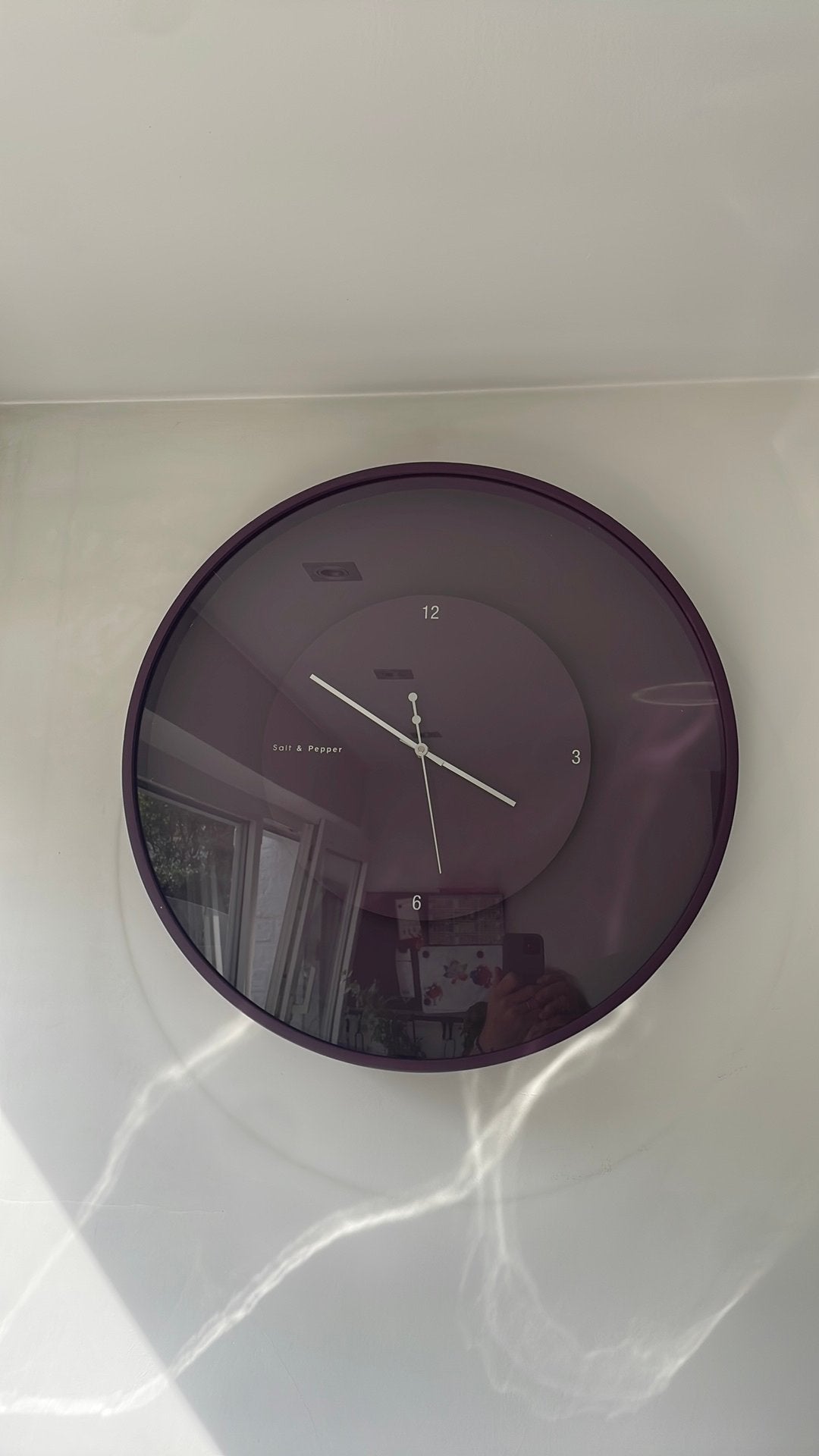 Horloge, Violet, Moderne, Numérique, Enlèvement