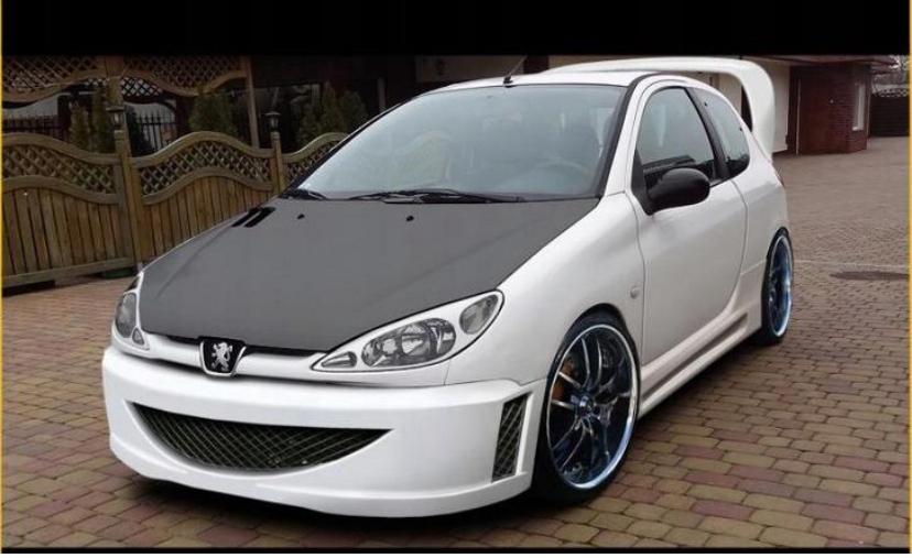 Peugeot 206 WRC Bodykit, Autos : Pièces & Accessoires, Carrosserie & Tôlerie, Peugeot, Avant, Enlèvement
