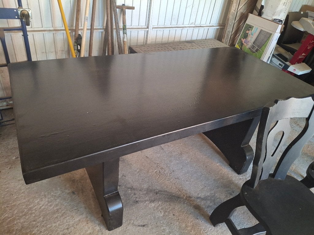 Tafel met stoelen, Ophalen, Overige materialen, Gebruikt, Ouderwets