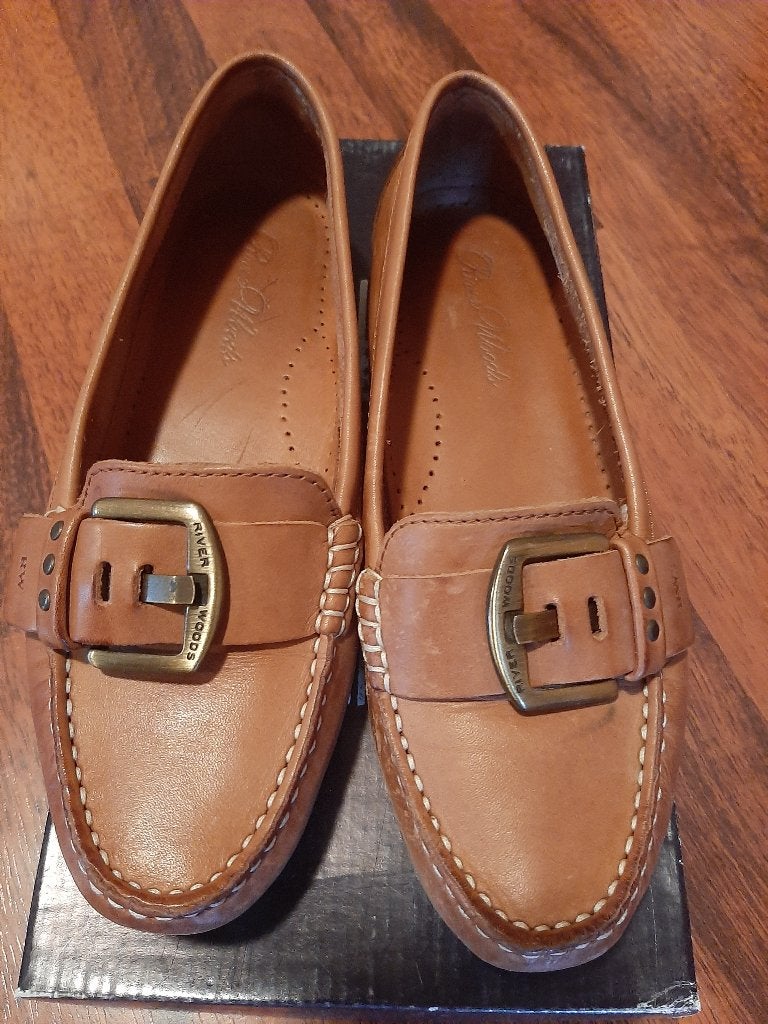 schoenen River Woods (M37), Camel brown, als nieuw, Enlèvement ou Envoi, Comme neuf, Brun