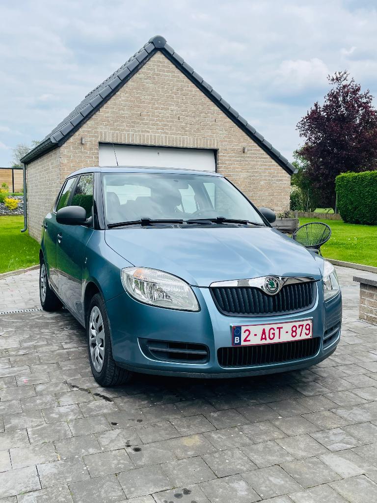 Skoda Fabia 1.2 - 49500km - 2008, Auto's, Voorwielaandrijving, Stof, 140 g/km, Blauw