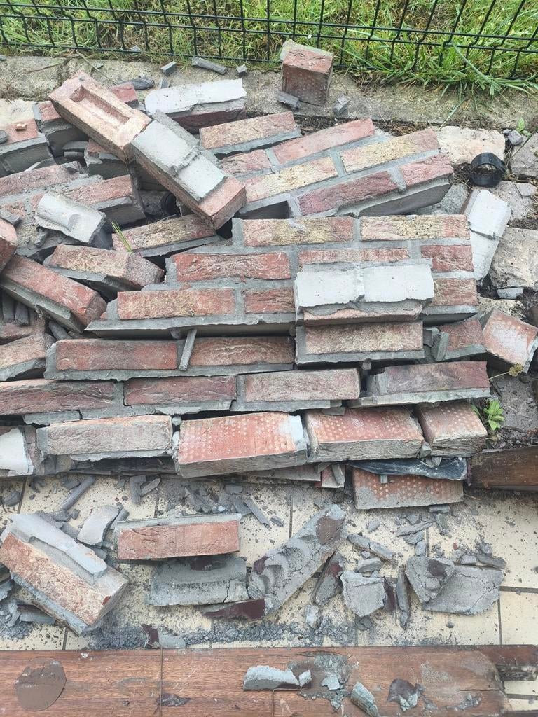Stenen gratis af te halen, Bricolage & Construction, Briques, Enlèvement