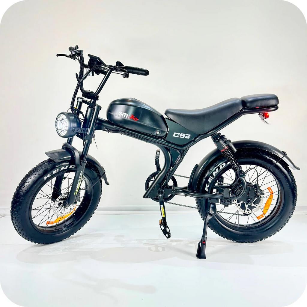 Emoko C93 Vélo électrique longue autonomie double moteur, Fietsen en Brommers, Ophalen of Verzenden, Zo goed als nieuw