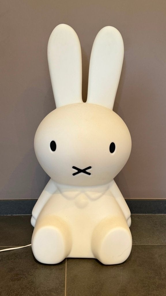 Nijntje XL Ledlamp 80cm wit, Kinderen en Baby's, Wit, Ophalen, Zo goed als nieuw, Lamp