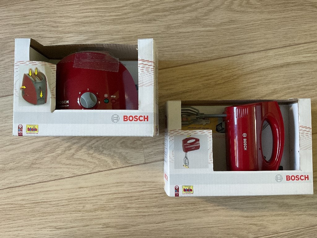 Bosch keukenaccessoires, Enlèvement ou Envoi, Utilisé, Plastique, Accessoires de cuisine de jeu