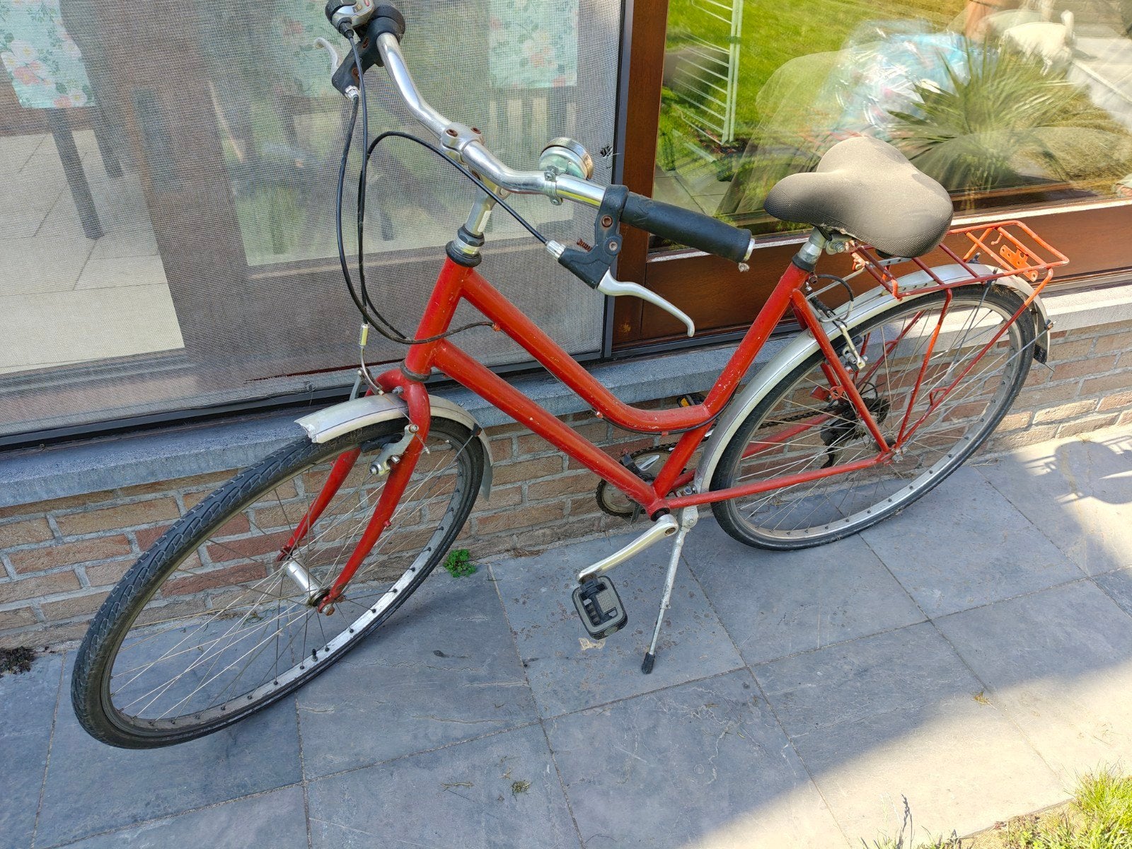 Kot fiets, Ophalen