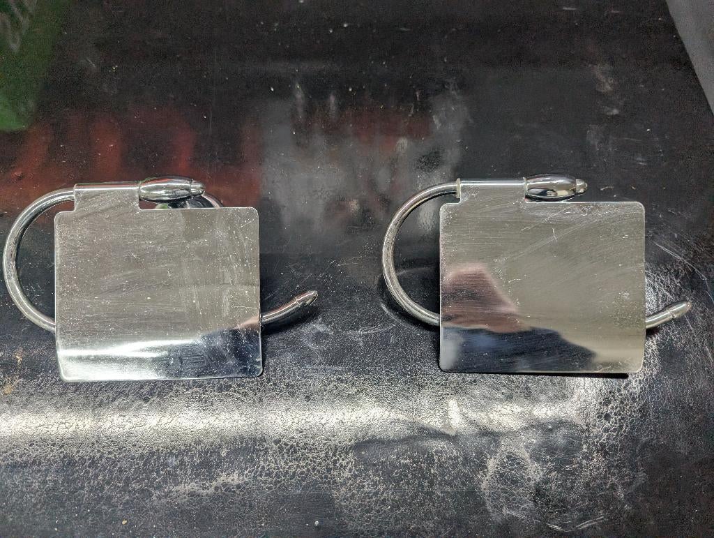 WC Rol houder 2x, Ophalen of Verzenden, Zo goed als nieuw, Overige typen